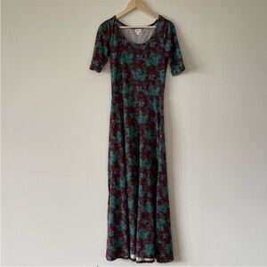 Lularoe maxi floral dress. Small
